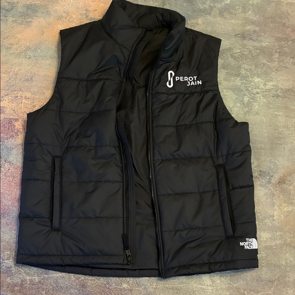 The North Face Black Quilted Vest